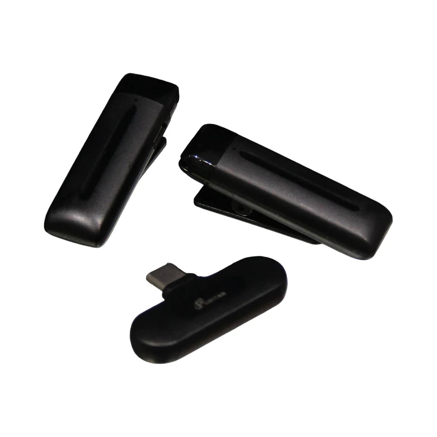 Duo Micro cravate sans fil 2,4 GHz avec Réduction du bruit